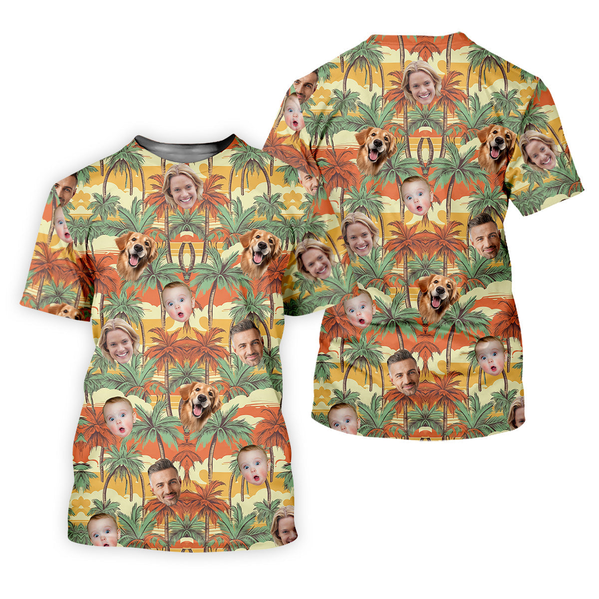 Sunset Shirt, Vintage Hawaiian Shirts, Matching Hawaiian Outfits, Custom Pet Shirt, Golf Shirts For Men
