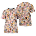 Pink Tropical Fruit, Vintage Hawaiian Shirts, Hawaiian Golf Shirts, Custom Pet Shirt, Best Golf Gifts Men