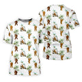 Funny Bigfoot Golf Hawaiian Shirt, Tropical Golf Shirts, Ladies Sleeveless Polo, Golfing Apparel