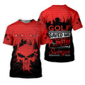 Golf Saved Me From Being A Porn Star Now I'm Just A Swinger Custom Funny Golf Polo ShirtDad Golf Gift