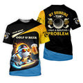 My Drinking Team Has A Golfing Problem Funny Golf Polo ShirtGift For Golfers, Team Golf Shirts