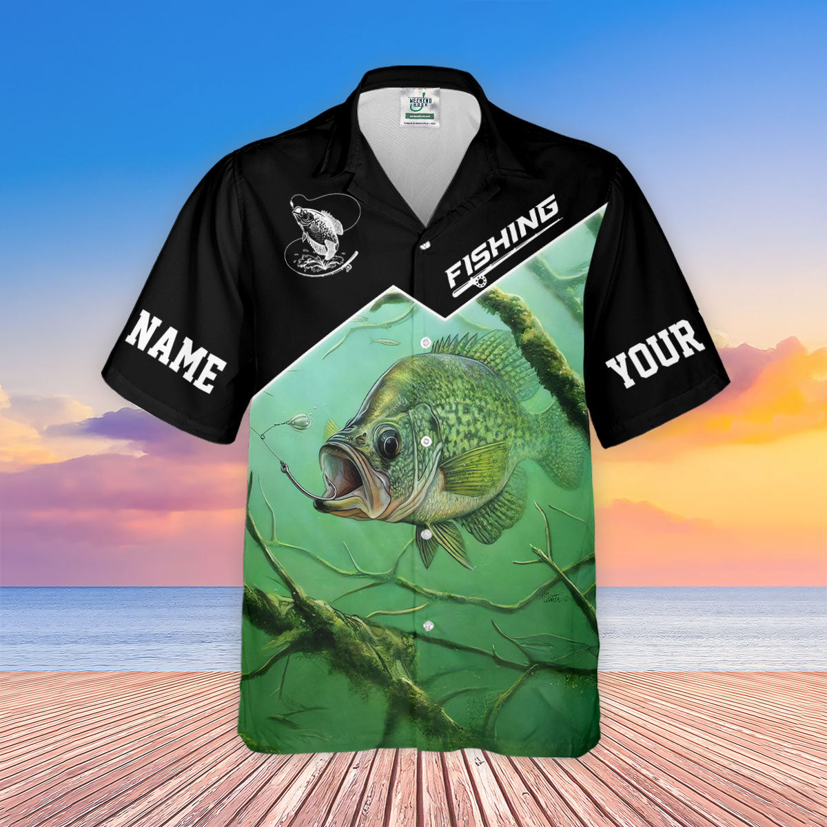 I Have A Crappie Attitude UPF Shirt, Performance Fishing Shirt, Fishing Shirts For Women
