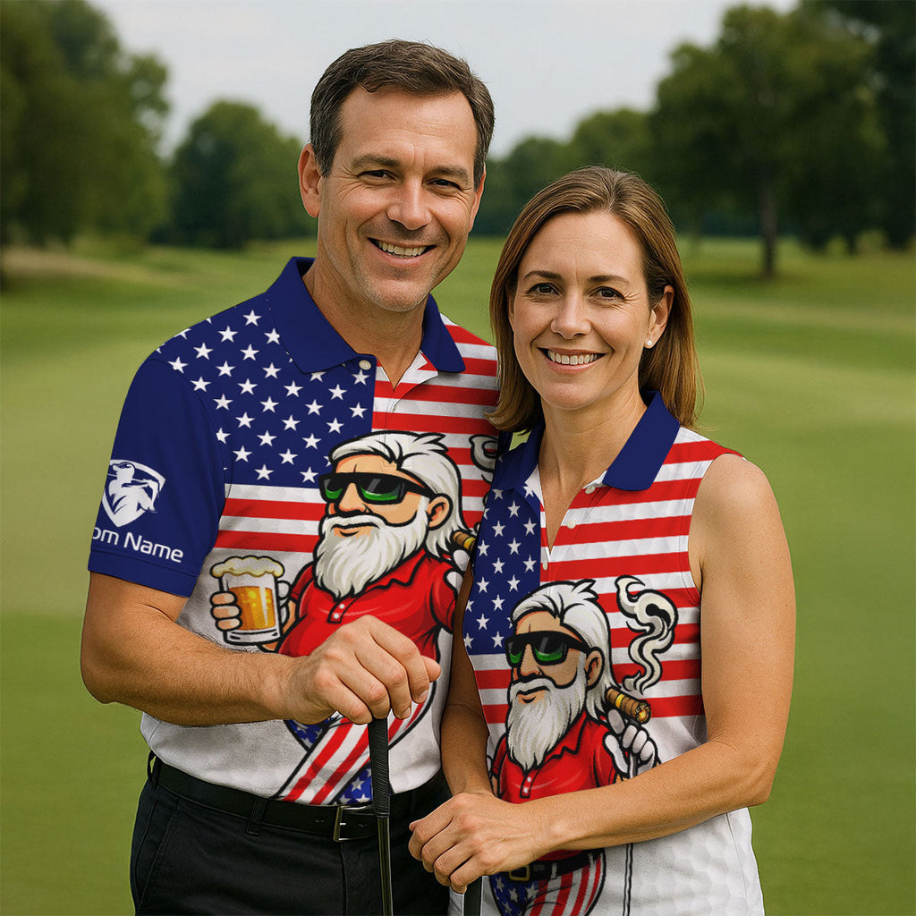 It Takes A Lot Of Ball To Golf The Way I Do Patriotic Man 4th Of July Golf Shirt, 250 Years Polo Shirts For Men