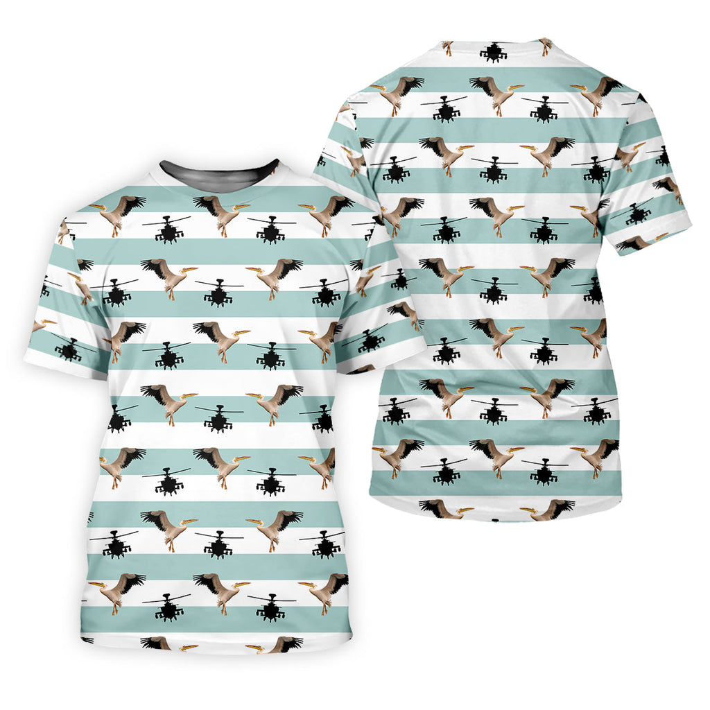 Funny Pelicans Golf Polo Shirt, Mens Golf Gift, Mens Tropical Shirts