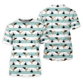 Funny Pelicans Golf Polo Shirt, Mens Golf Gift, Mens Tropical Shirts