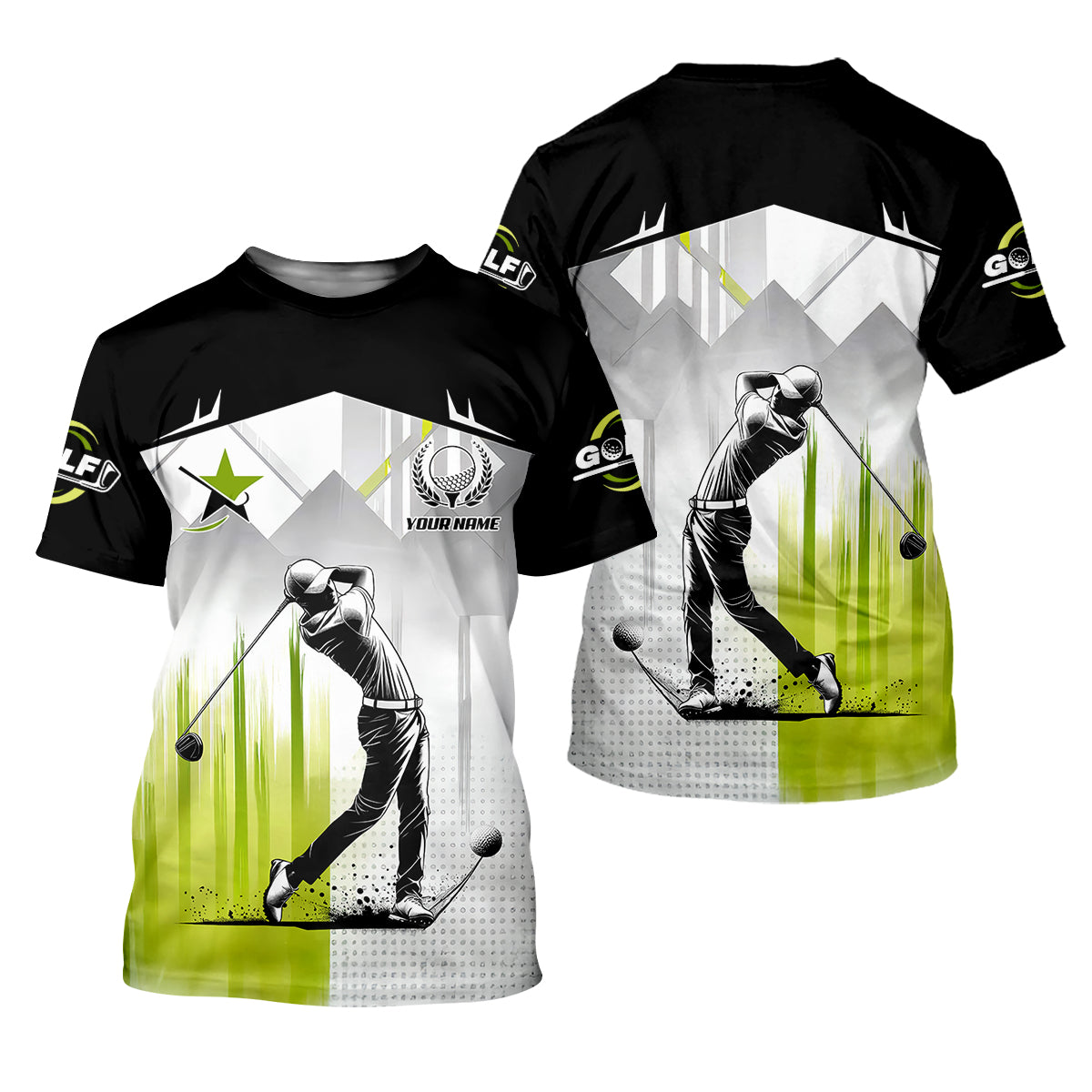 Pro Swing Men's Golf Polo ShirtGolfers Gift, Mens Golf Gift