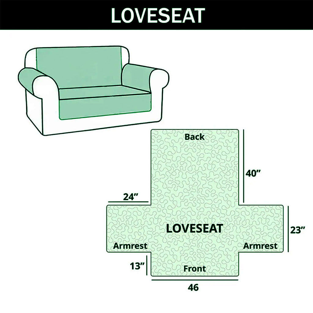 Desert Sunset Run Quilted Sofa Cover Fall Halloween Decor For Sofa Couch