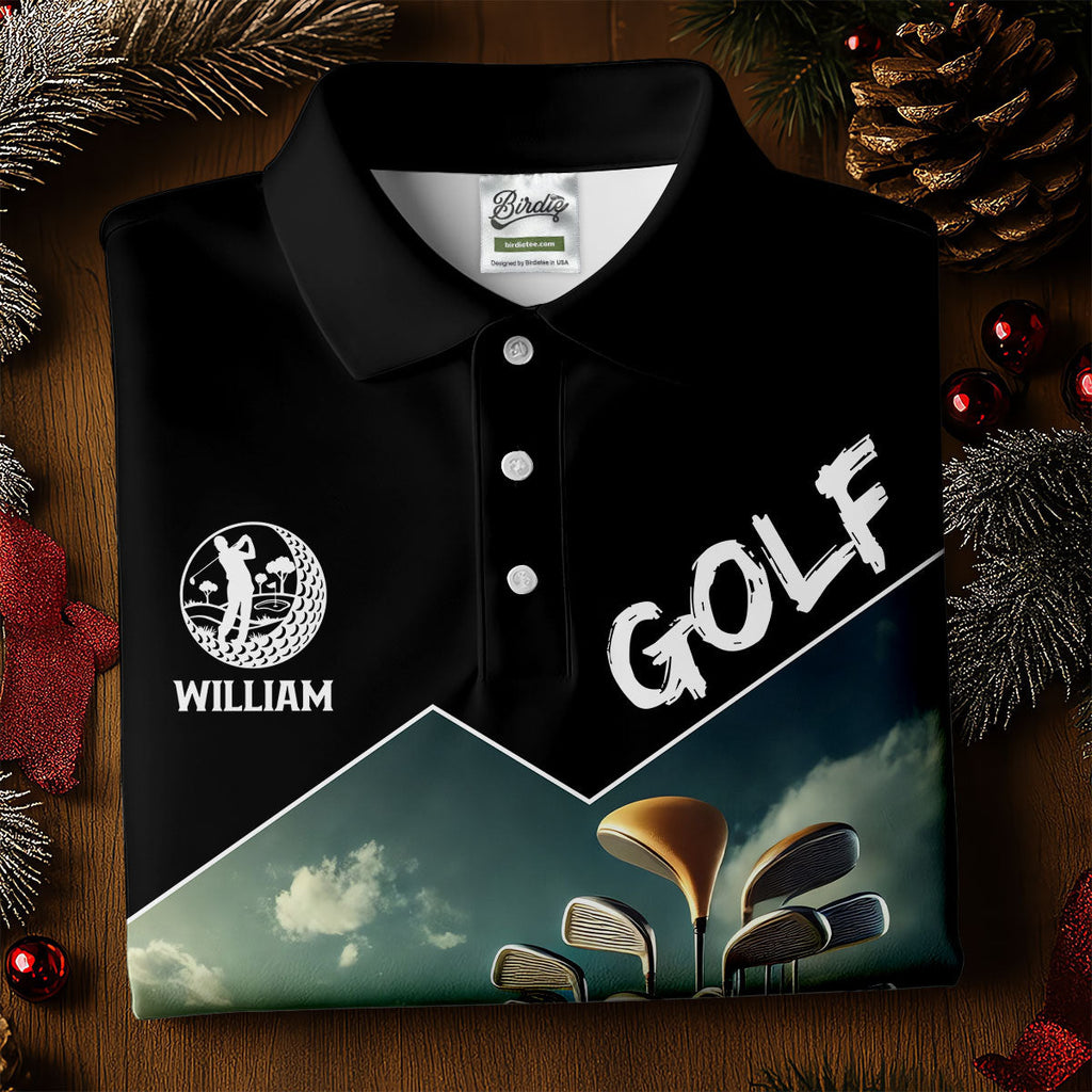 Golf Sinking Putts Banging Golf Tops For Men, Gifts For Golf Lovers, Polo Shirts For Men, Golfing Apparel