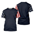 American Flag Golf Polo ShirtMens Golf Gift, Patriotic Golf Shirt, America 250 Anniversary Golf Polo