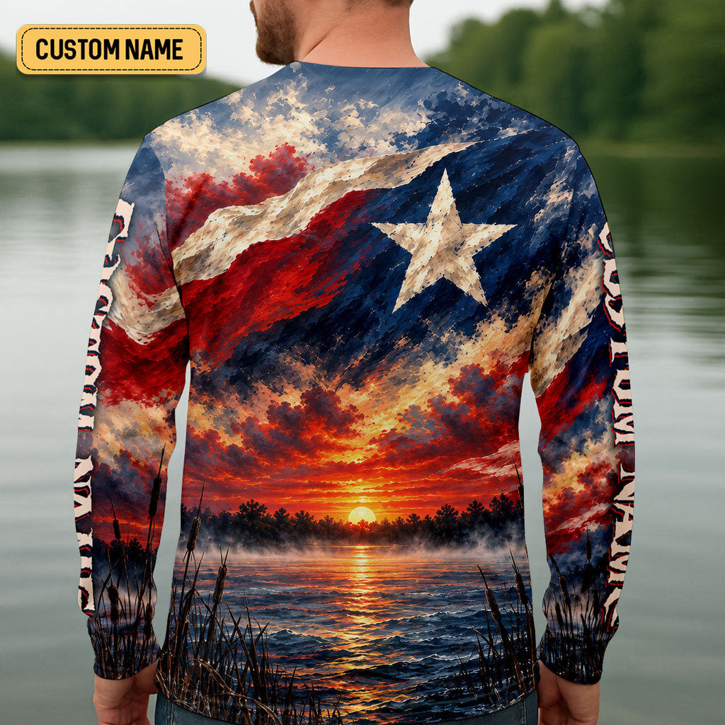 Reaper From Texas Bass Fishing UPF Shirt, Fishing Jersey, Fishing Apparel For Men