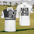 Back Nines Matter Mens Golf Polo ShirtMens Golf Gift, Golf Gifts For Golfers