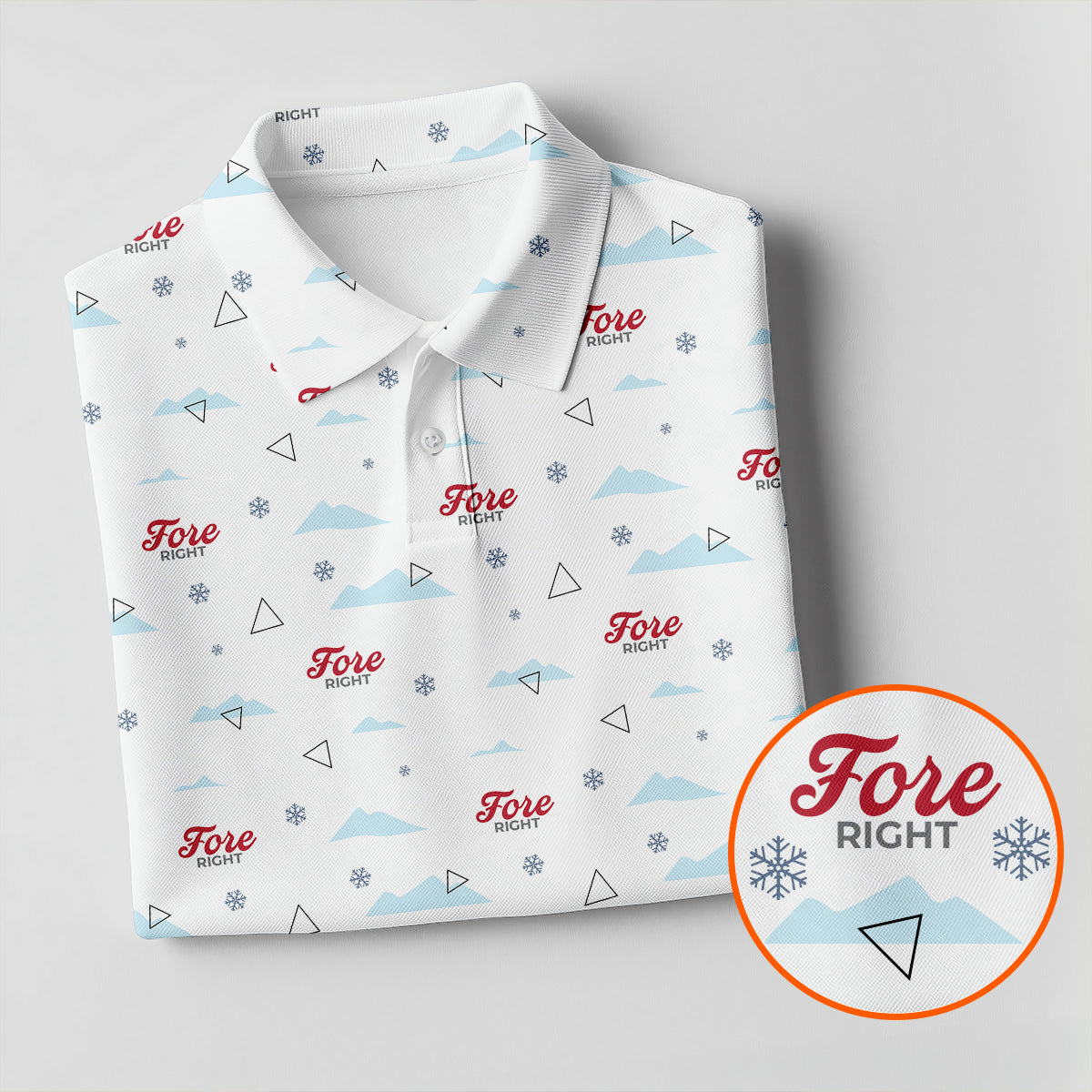 Fore Right Men's Funny Golf Shirts, Golf And Beer Polo ShirtFor Men, Golf Shirts For Men