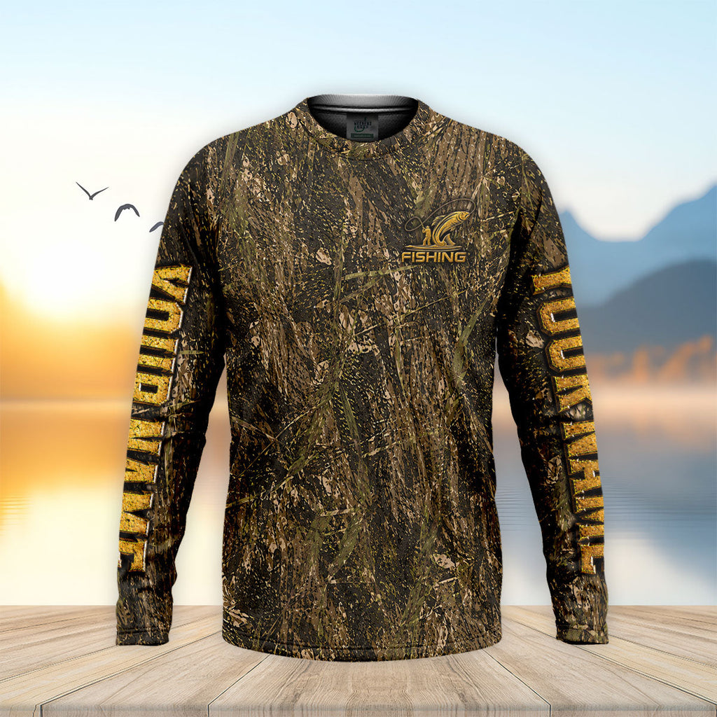 Rather Be Fishing Than Talking To Idiots UPF Shirt, Fishing Shirt For Men, Mens Fishing Shirt