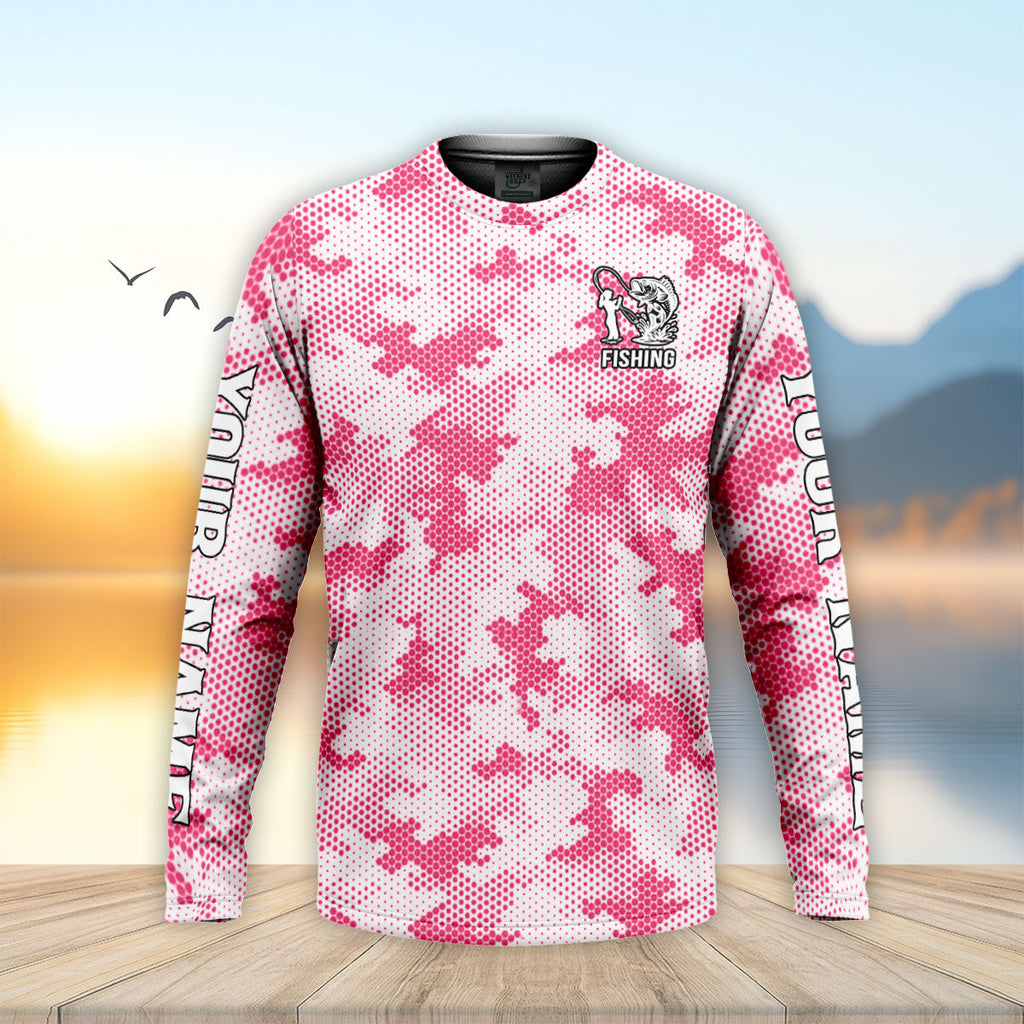 Move Over Boys Let This Girl Show You How To Fish UPF Shirt, Mens Fishing Shirt