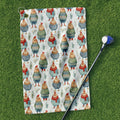 Chicken Cozy Funny Golf Towels, Golf Gift Ideas, Golfing Accessories, Christmas Golf Gift