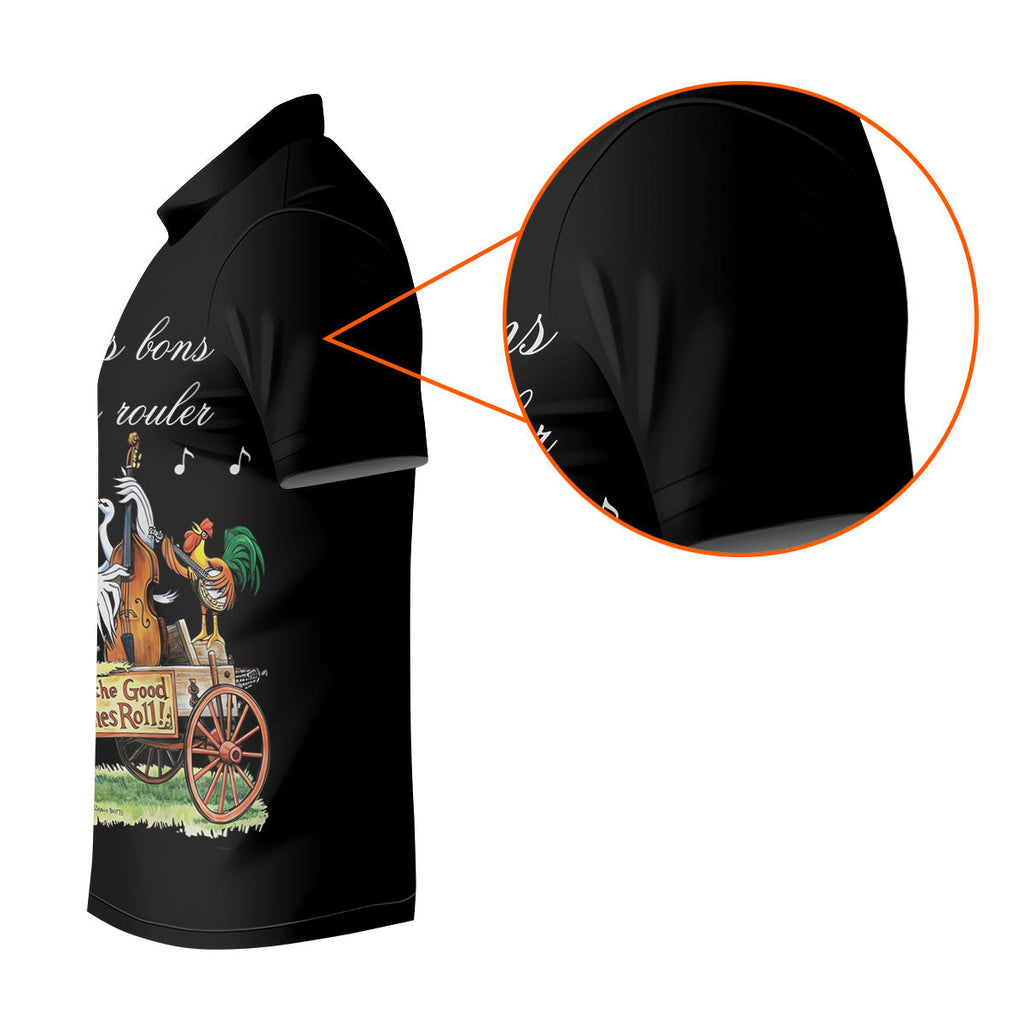 Let The Good Times Roll Animals Band Mardi Gras Celebrations Polo Shirts For Men, Golf Shirts For Men