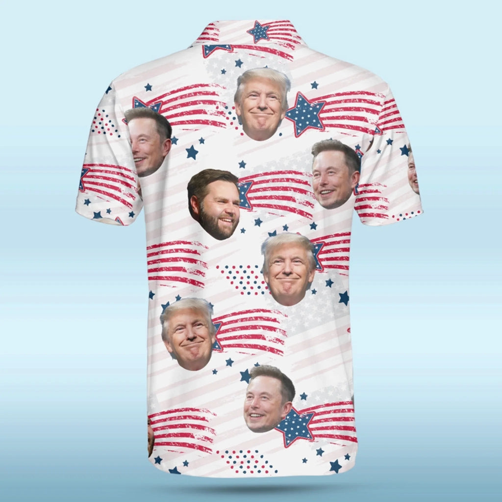 Best Fighters Of America US Patriotic Pride Men's Golf Polo Shirt, Patriotic Golf Shirt, USA Golf Shirt