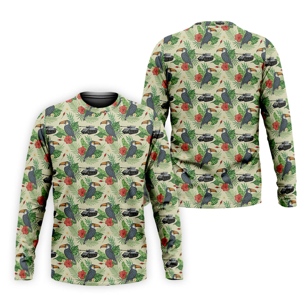 Tropical Toucan Golf Polo Shirt Golfing Apparel, Men Golf Gift, Funny Golf Shirt, Tropical Shirt