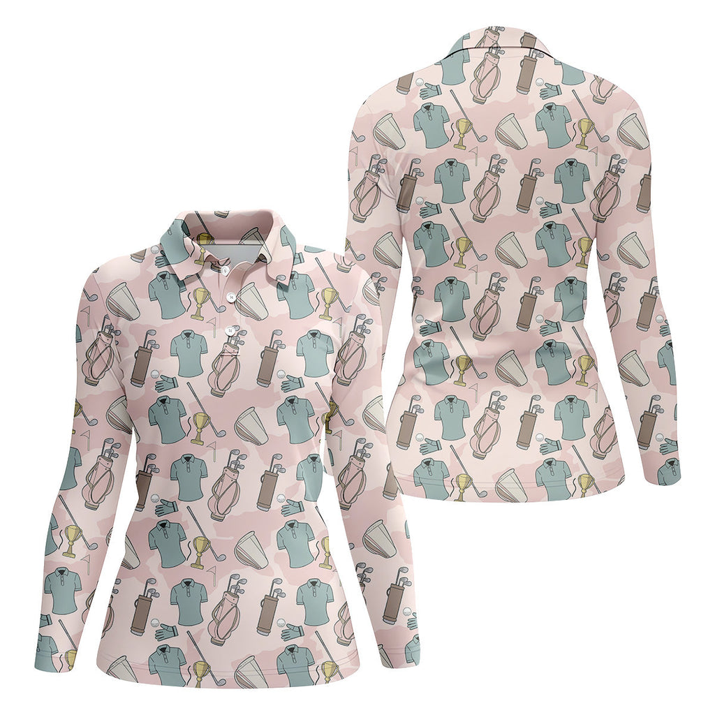 Pattern Golf Shirt, Ladies Sleeveless Golf Shirts, Ladies Golf Shirts, Matching Golf Shirts, Golf Equipment
