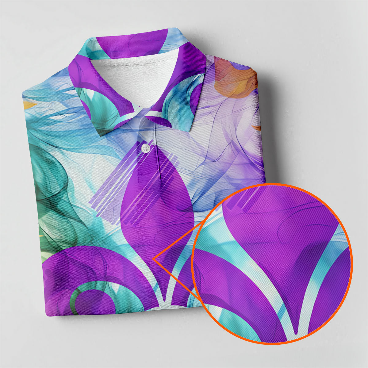 Mardi Gras Festival Fleur De Lis Symbol Purple Green Gold Polo Shirts For Men, Golf Shirts For Men