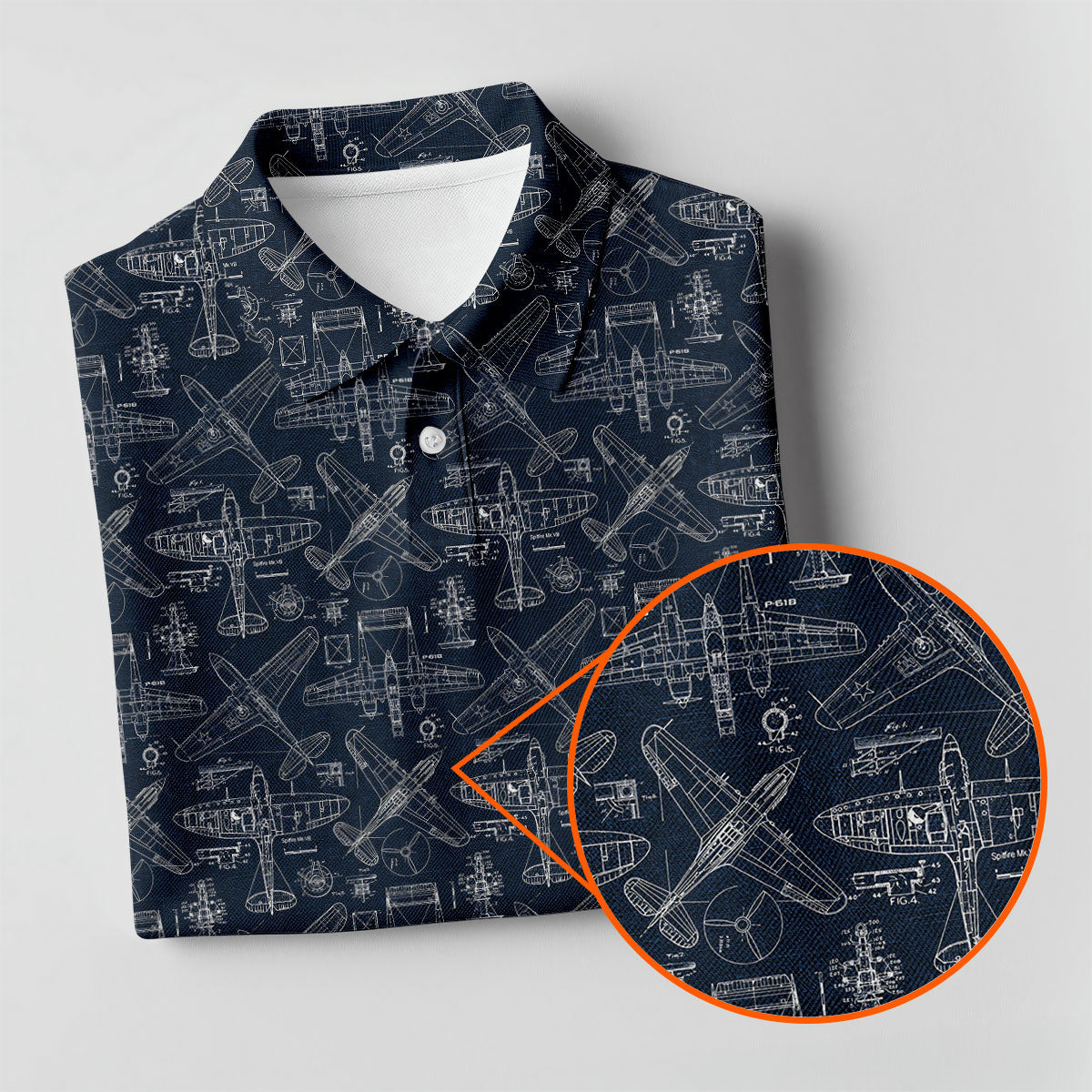 Aircraft Models Airplane Blueprints Golf Tops For Men, Polo Shirts For Men, Golf Shirts For Men