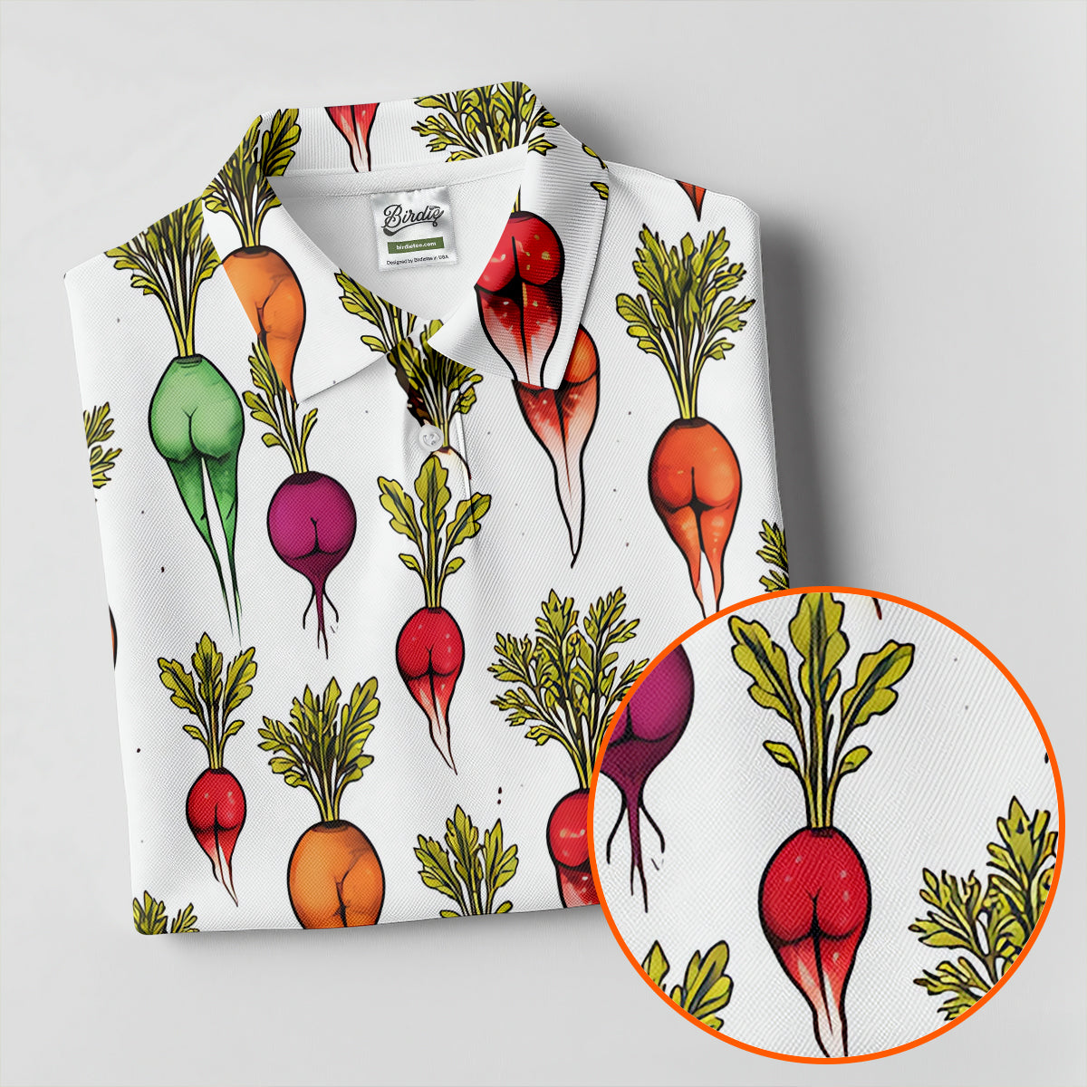 Dirty Funny Vegetable Adult Humor Golf Tops For Men, Golf Shirts For Men, Polo Shirts For Men