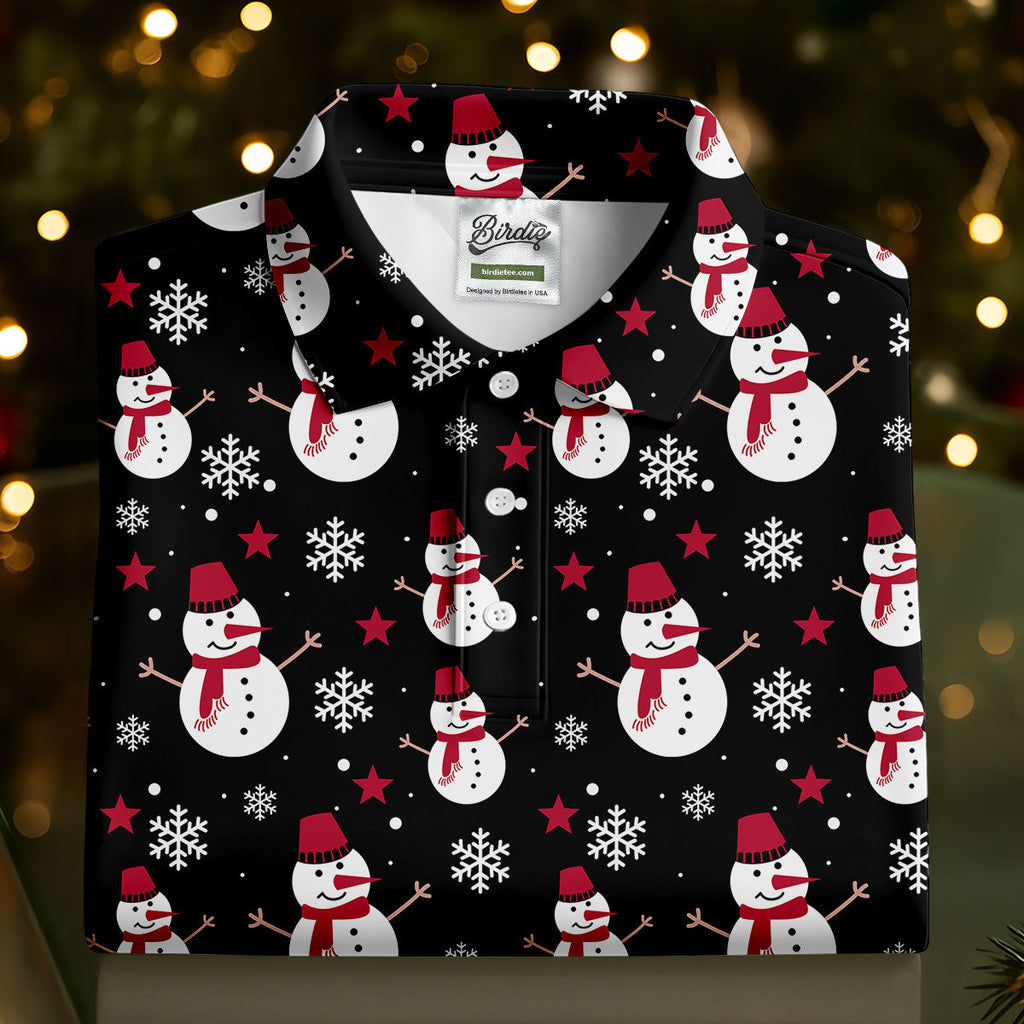 Ugly Santa Claus Golf Shirts, Gifts For Golf Lovers, Polo Shirts For Men, Golfing Apparel