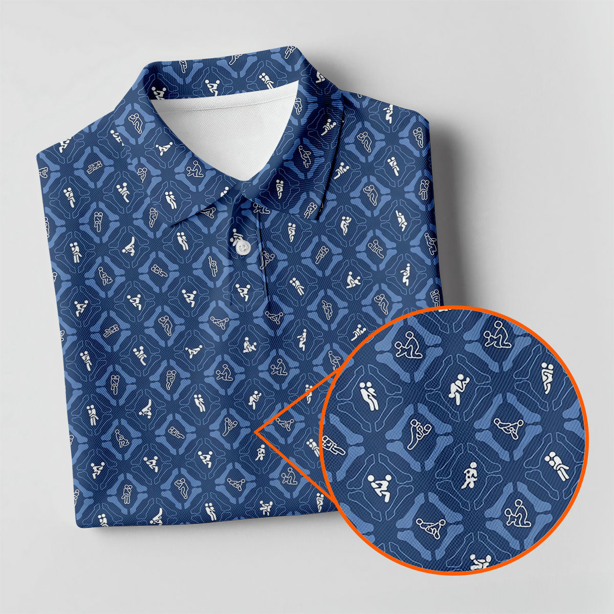 Dirty Funny Adult Humor Men's Funny Golf Shirts, Unique Gift For Golfer, Polo Shirts For Men