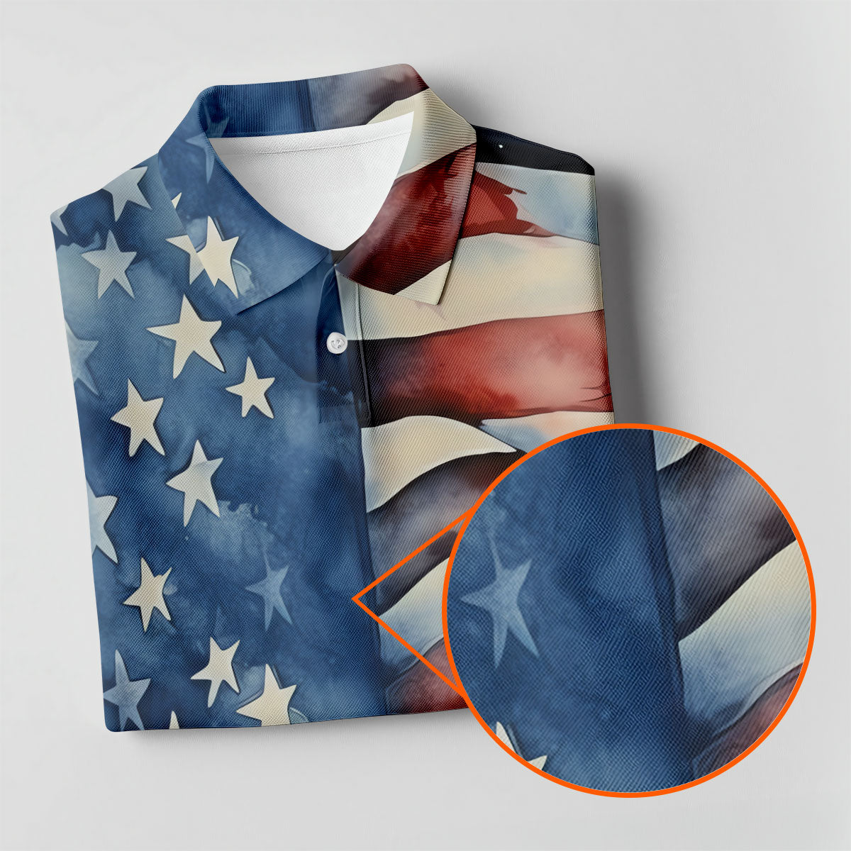 American Flag Golf Shirt, Patriotic Golf Polo Shirts, 250th Anniversary Polo Shirts For Men, Golf Shirts For Men