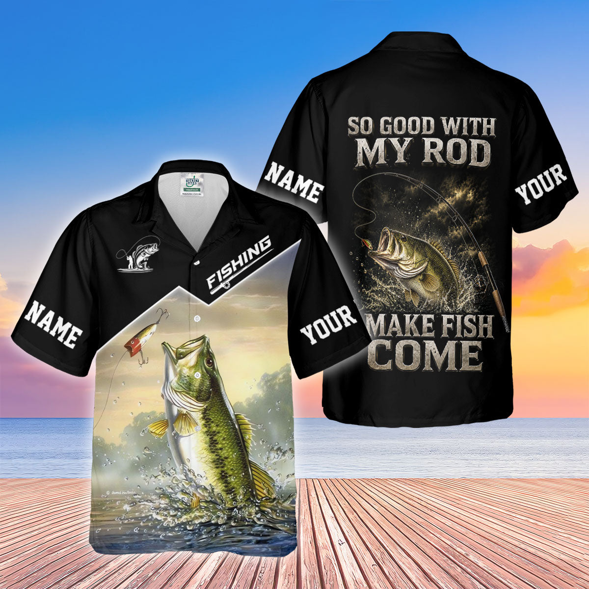 So Good With My Rod I Make Fish Come UPF Shirt, Performance Fishing Shirt, Womens Fishing Shirts