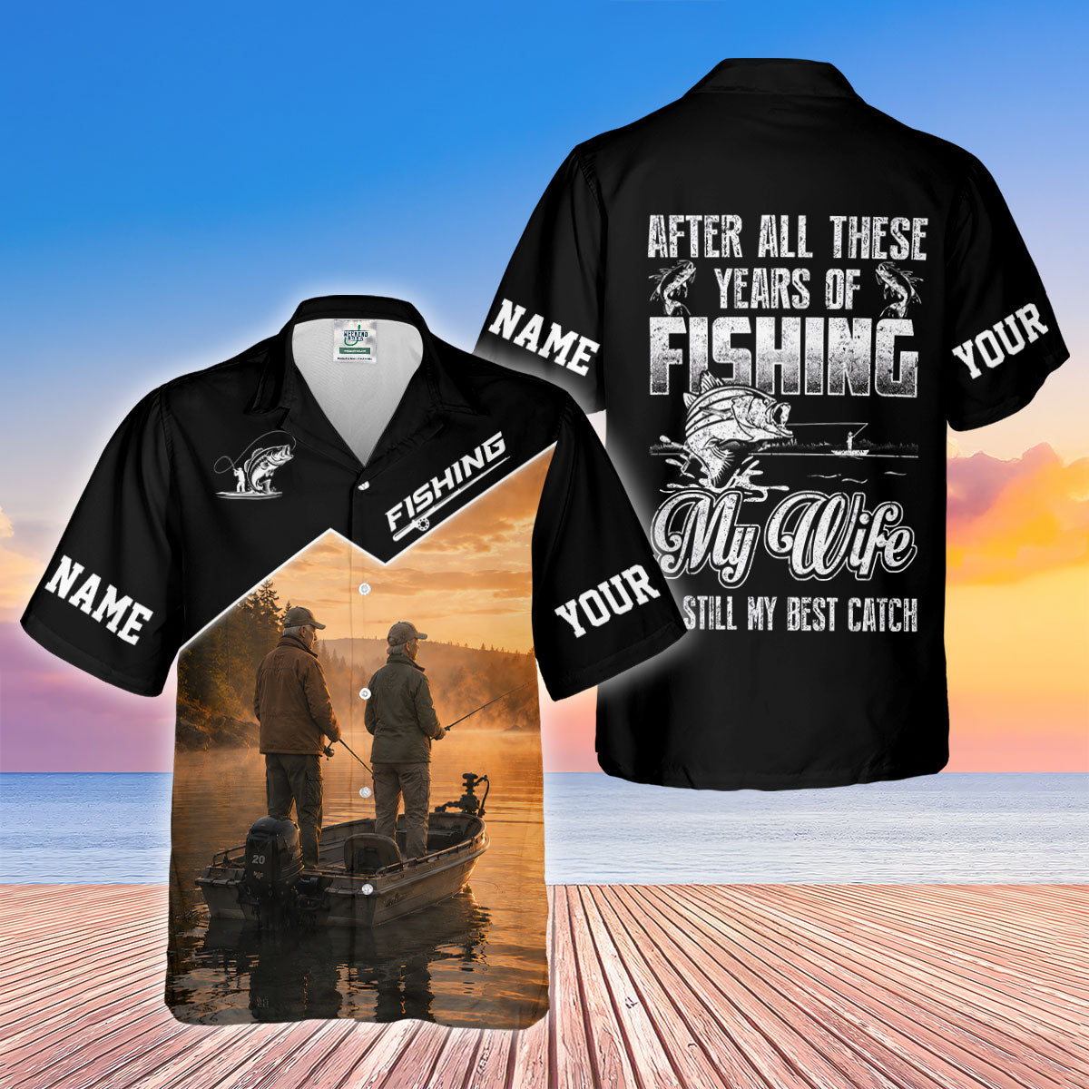 My Wife Is Still My Best Catch Fishing UPF Shirt, Fishing Shirts For Women, Womens Fishing Apparel