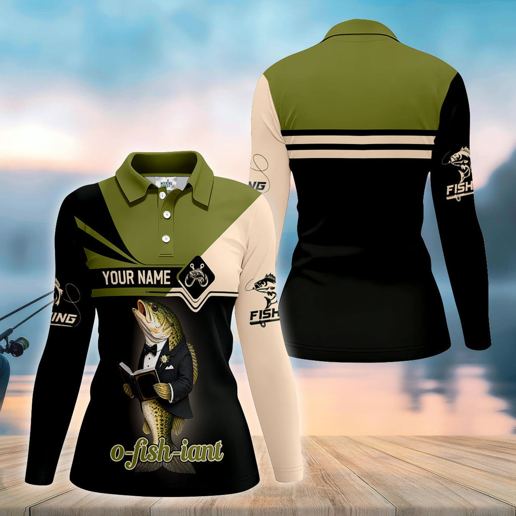 O Fish Iant Wedding Bass UPF Shirt, Performance Fishing Shirt, Fishing Shirts For Women