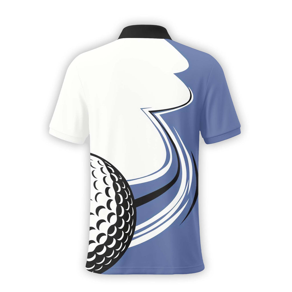 Custom Name Golf Polo Shirt, Golf Shirt, Gift For Golfers