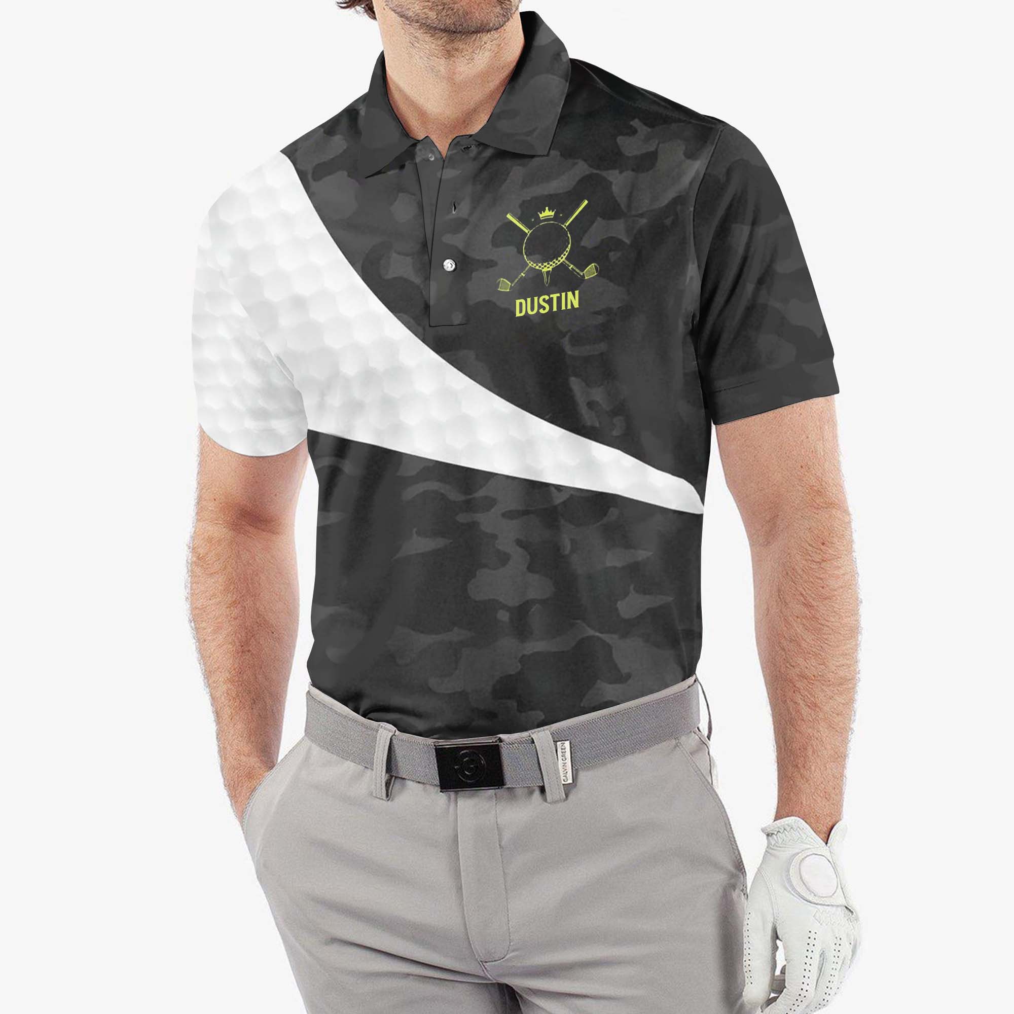 Obsessive Golf Disorder Personalized Name 3D Golf Polo ShirtGolf Shirt, Gift For Golfers