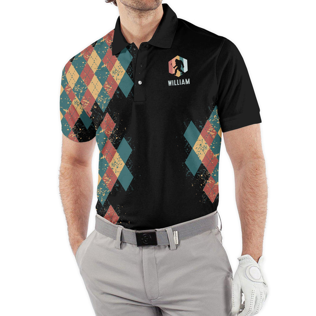 Not All Who Wonder Are Lost, Custom Polo Shirt, Present For Golfer