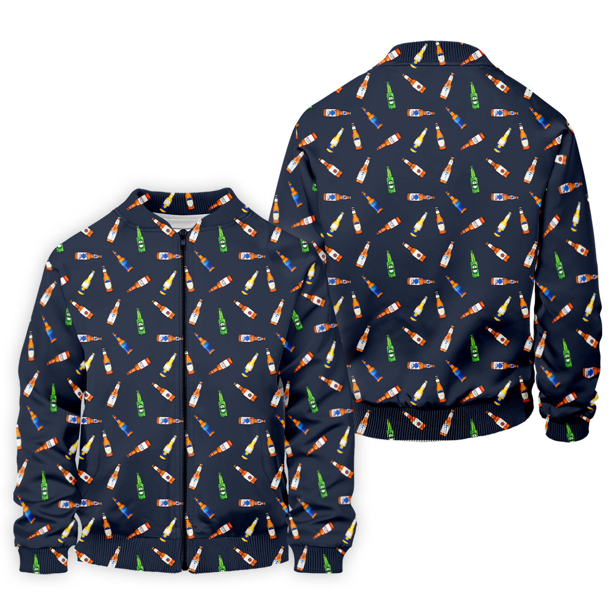 Funny Beer Bottle 19th Hole Men's Funny Golf Shirts, Golf Tops For Men, Golf Shirts For Men, Golfing Apparel