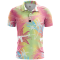 Breezy Palms Golf Polo ShirtMens Golf Gift, Funny Golf Shirt