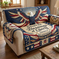 Eagle Blessing Quilted Sofa Cover Fall Halloween Decor For Sofa Couch