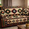 Earthbound Tribal Weave Quilted Sofa Cover Fall Halloween Decor For Sofa Couch