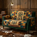Sacred Dreamcatcher Vibe Quilted Sofa Cover Fall Halloween Decor For Sofa Couch