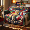 Global Cup Unity Quilted Sofa Cover Fall Halloween Decor For Sofa Couch