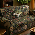 Camo Bass Hunter Quilted Sofa Cover Fall Halloween Decor For Sofa Couch