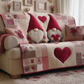 Love Holders Quilted Sofa Cover Fall Halloween Decor For Sofa Couch