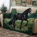 Emerald Meadow Quilted Sofa Cover Fall Halloween Decor For Sofa Couch