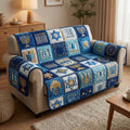 Festival Icons Quilted Sofa Cover Fall Halloween Decor For Sofa Couch