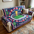 Stadium Glory Quilted Sofa Cover Fall Halloween Decor For Sofa Couch