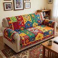 Cinco de Mayo Quilted Sofa Cover Fall Halloween Decor For Sofa Couch