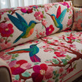 Hovering Petals Quilted Sofa Cover Fall Halloween Decor For Sofa Couch