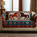Tribal Majesty Quilted Sofa Cover Fall Halloween Decor For Sofa Couch