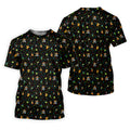 Fairway Fiesta Black Golf Polo Shirt, Fun Golf Shirts For Men, Polo Shirts For Men, Golfing Apparel